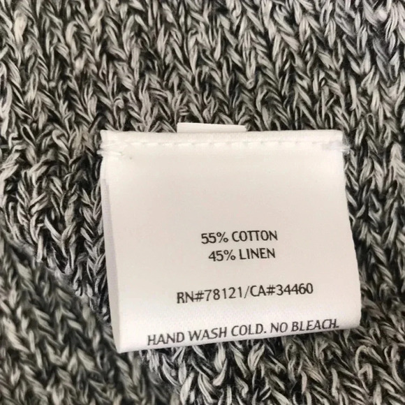 Eileen Fisher Black Heather Cardigan - Picture 7 of 7